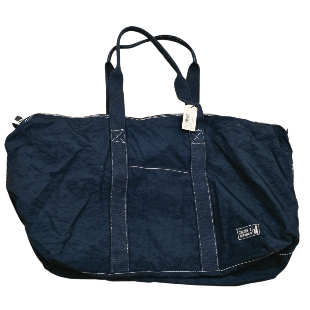 Johnnie-O Nylon Packable Tote Bag Wake Navy Blue JMLG3030 NWT $138